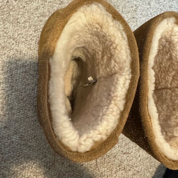 BearPaw Tan Combat & Moto Boots - Picture 7 of 12